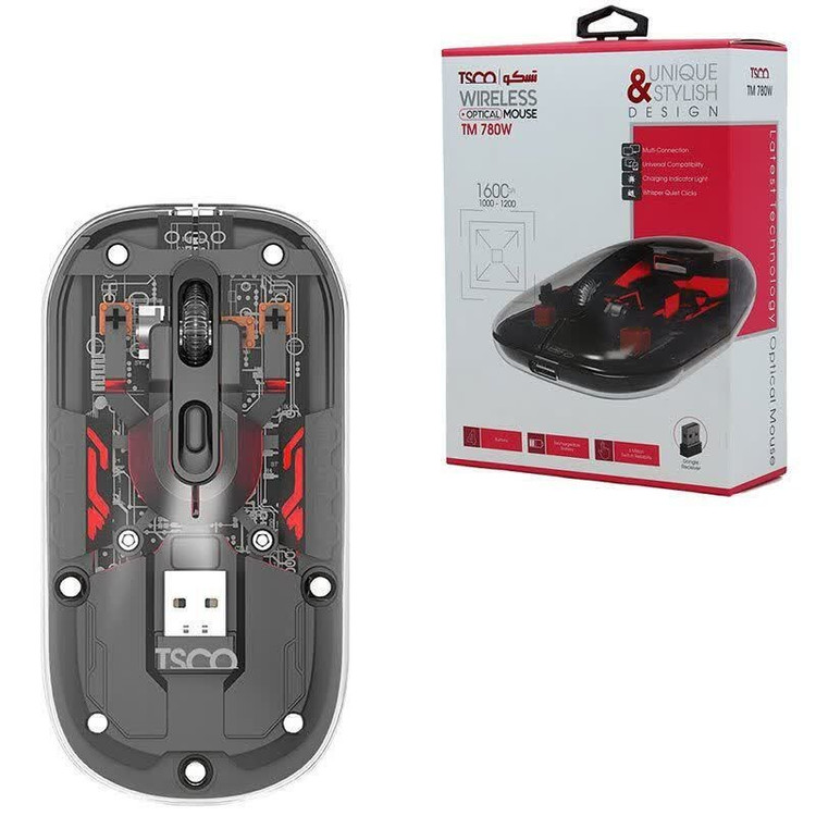 ماوس بی سیم تسکو مدل TM 780W
