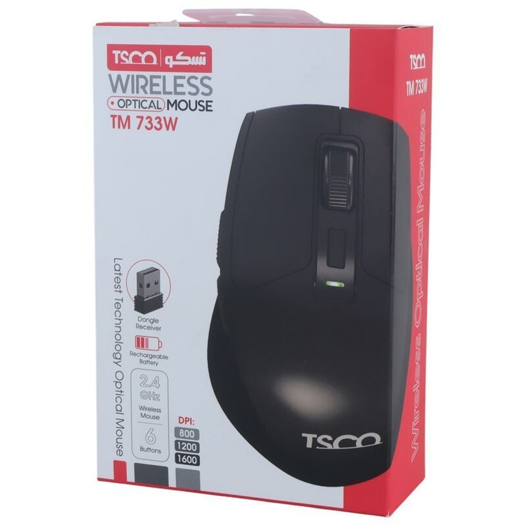 ماوس بی سیم تسکو مدل TM 733W