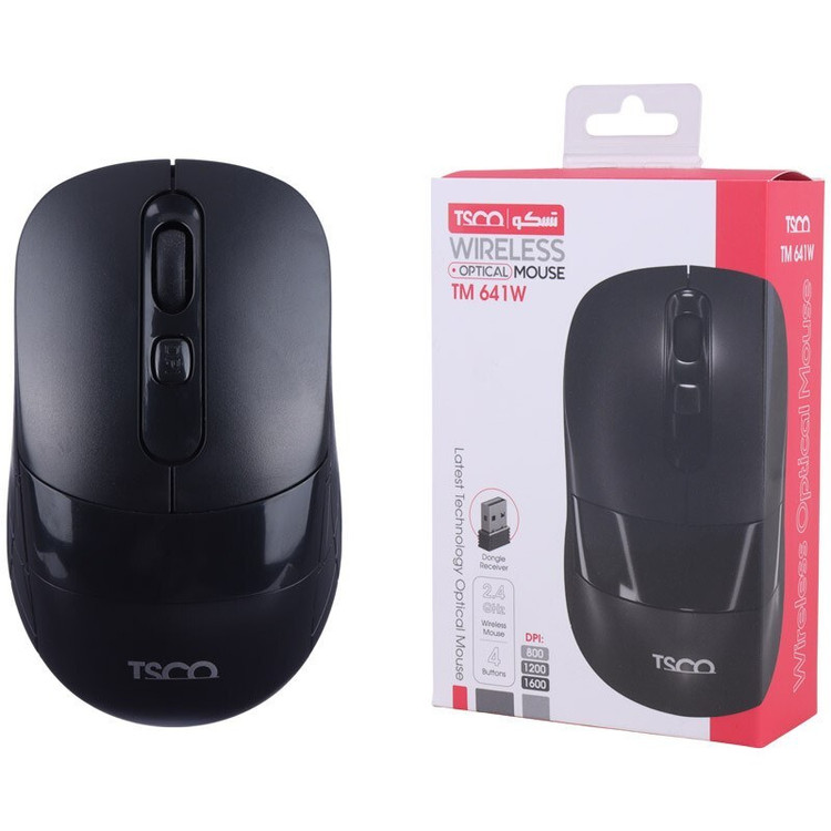 ماوس بی سیم تسکو مدل TM 641W