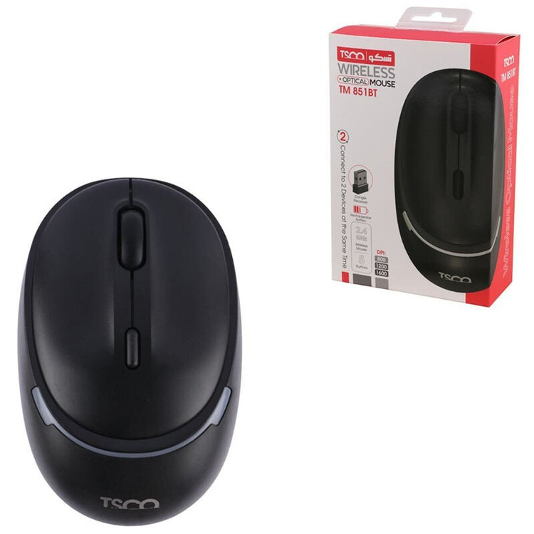 ماوس بی سیم تسکو مدل TM 851BT
