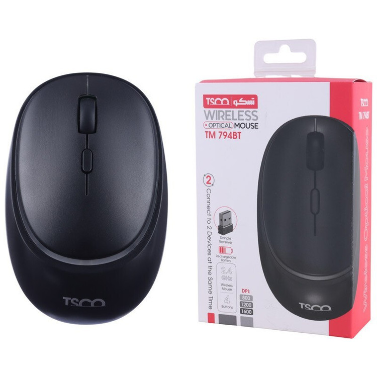 ماوس بی سیم تسکو مدل TM 794BT