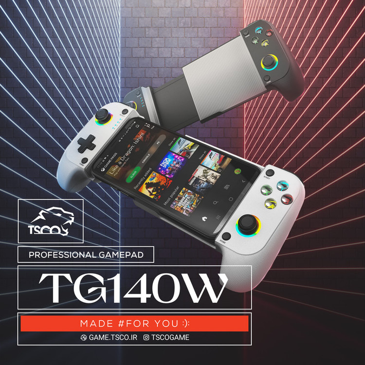دسته بازی تسکو مدل TG 140W