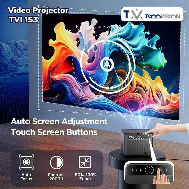 ویدئو پروژکتور هوشمند تسکوویژن مدل TVI 153