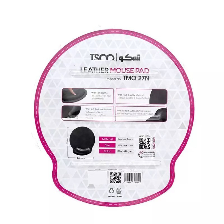 ماوس پد تسکو مدل TMO 27N