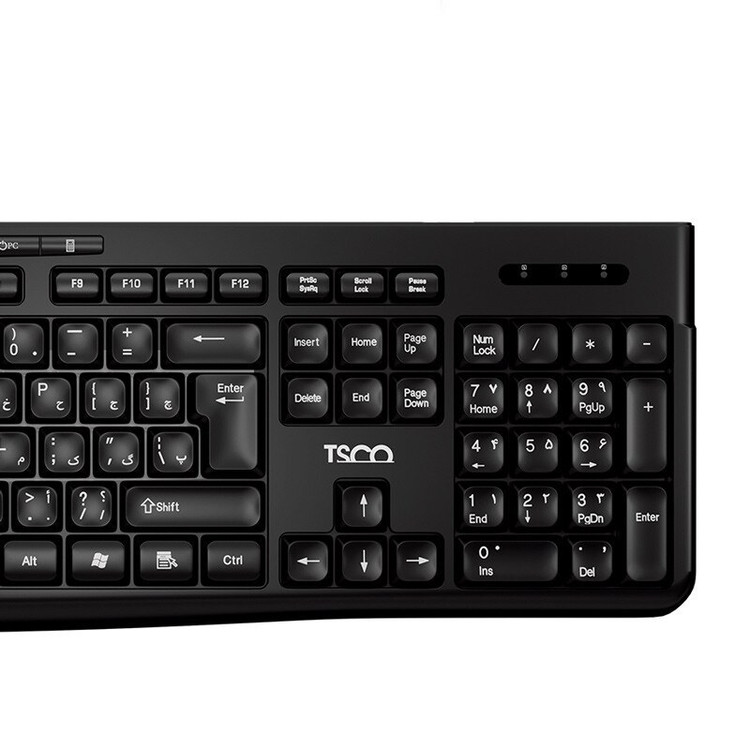 کیبورد بی سیم تسکو مدل TK 7007W