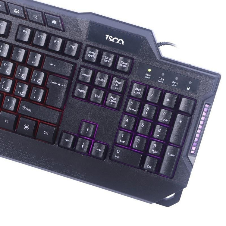 کیبورد گیمینگ تسکو مدل TK 8088GA