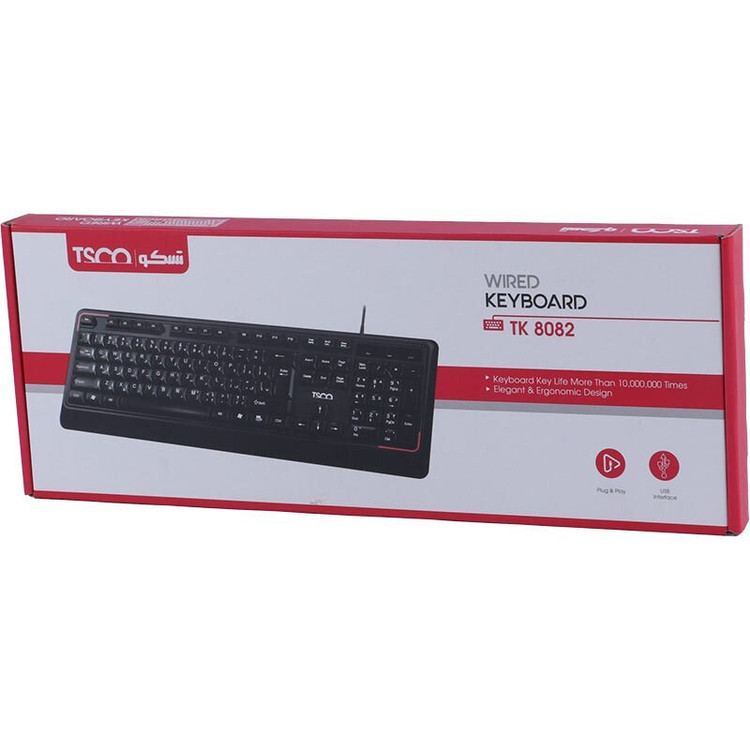کیبورد تسکو مدل TK 8082
