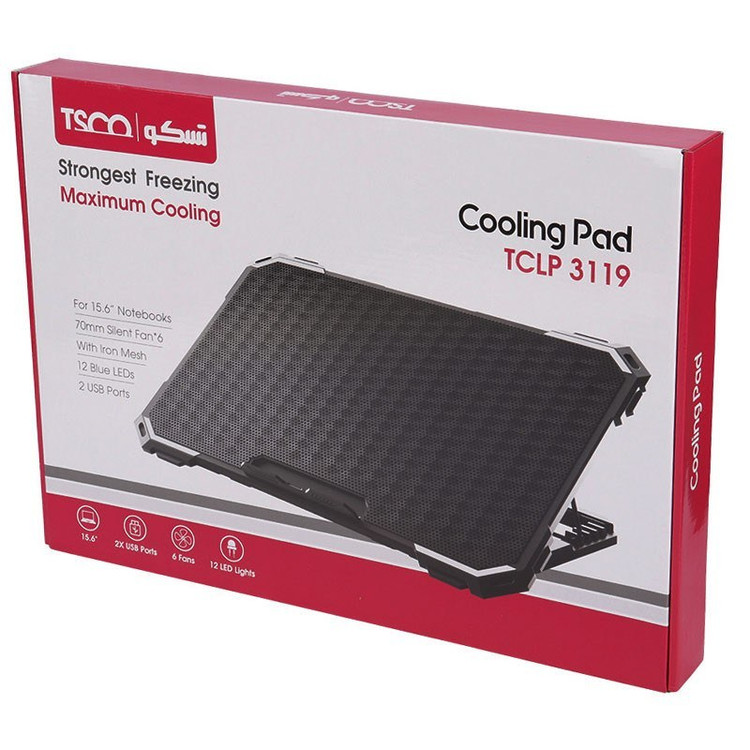 پایه خنک کننده لپ تاپ تسکو مدل TCLP 3119
