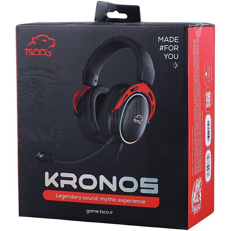 هدست گیمینگ سیم دار تسکو مدل GH 6155 KRONOS