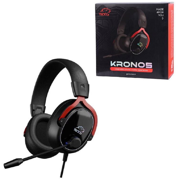 هدست گیمینگ سیم دار تسکو مدل GH 6163 KRONOS