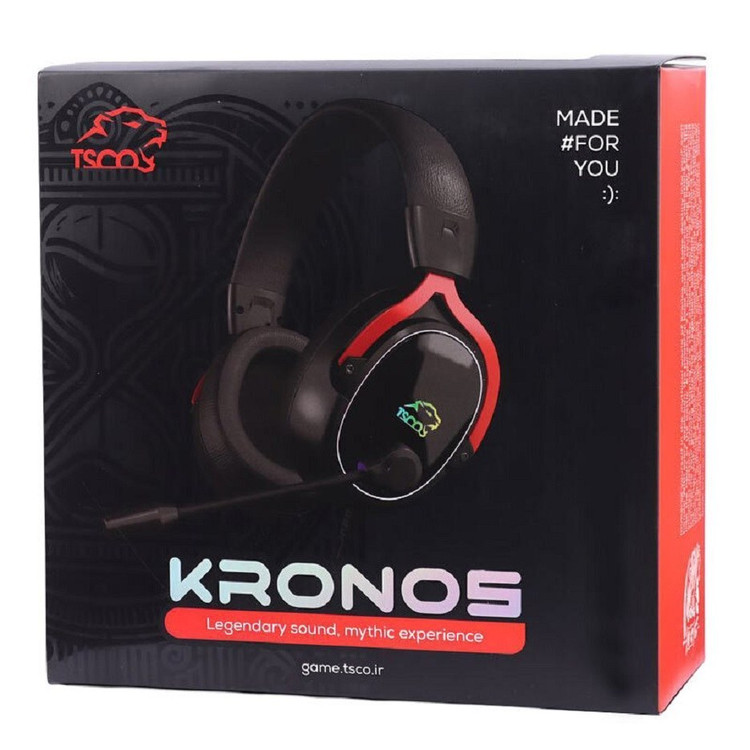 هدست گیمینگ سیم دار تسکو مدل GH 6163 KRONOS