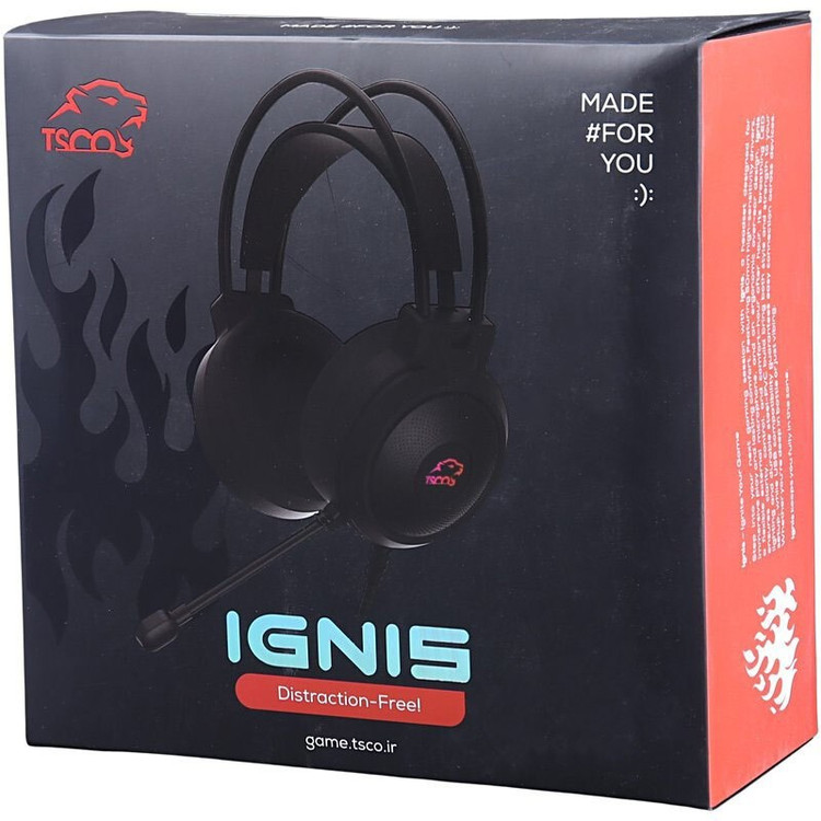 هدست گیمینگ سیم دار تسکو مدل GH 5149 IGNIS