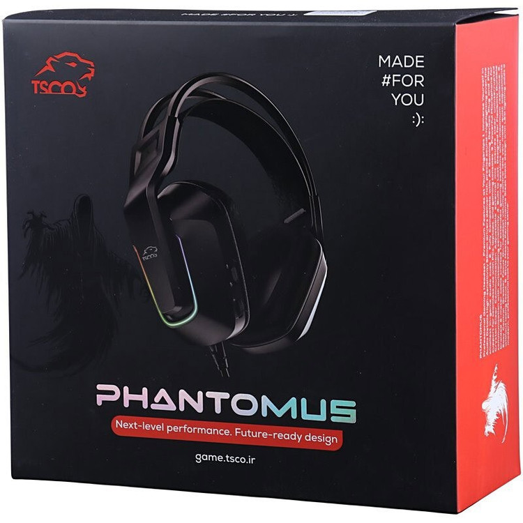 هدست گیمینگ سیم دار تسکو مدل GH 5143 PHANTOMUS