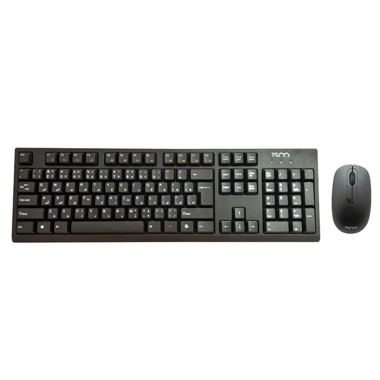 کیبورد و موس بی سیم تسکو مدل TKM 7019W