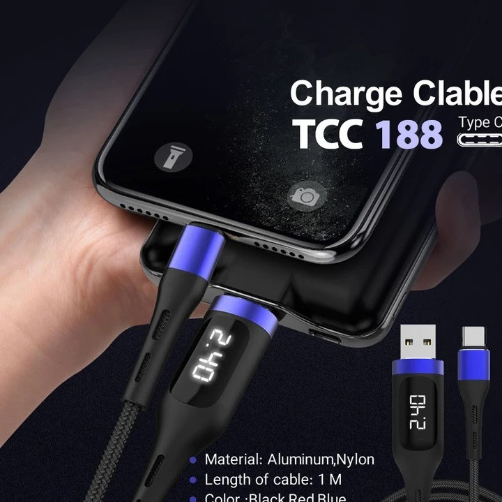 کابل تبدیل USB به تایپ سی تسکو مدل TCC 188